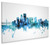 Portland Oregon Skyline Cityscape Box Canvas