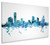 Grand Rapids Michigan Skyline Cityscape Box Canvas