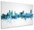Buffalo New York Skyline Cityscape Box Canvas
