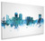 Wichita Kansas Skyline Cityscape Box Canvas Wichita Kansas Skyline Cityscape Box Canvas