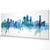 Brisbane Australia Skyline Cityscape PANORAMIC Box Canvas