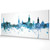 Stockholm Sweden Skyline Cityscape PANORAMIC Box Canvas