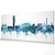 Malmo Sweden Skyline Cityscape PANORAMIC Box Canvas