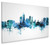 Derby England Skyline Cityscape Box Canvas