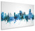 Swansea Wales Skyline Cityscape Box Canvas