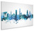 Antwerp Belgium Skyline Cityscape Box Canvas