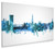 San Sebastián Spain Skyline Cityscape Box Canvas