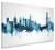 Melbourne Australia Skyline Cityscape Box Canvas