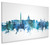 Washington DC Skyline Cityscape Box Canvas