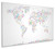 World Map Box Canvas