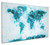 World Map Box Canvas