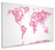 World Map Box Canvas