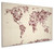 World Map Box Canvas