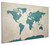 World World Map Map Box Canvas