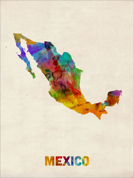 Mexico Poster Art Print