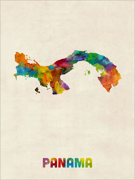 Panama Poster Art Print