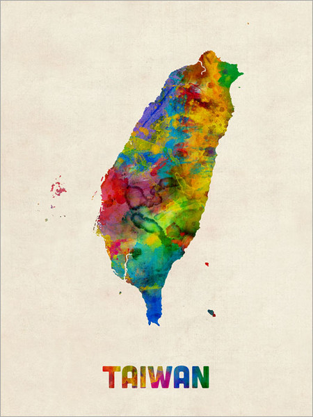 Taiwan Poster Art Print