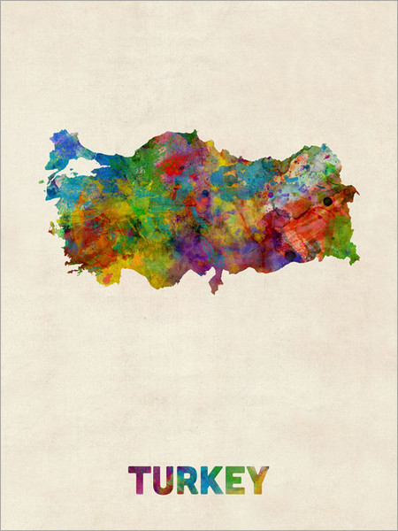Turkey Poster Art Print