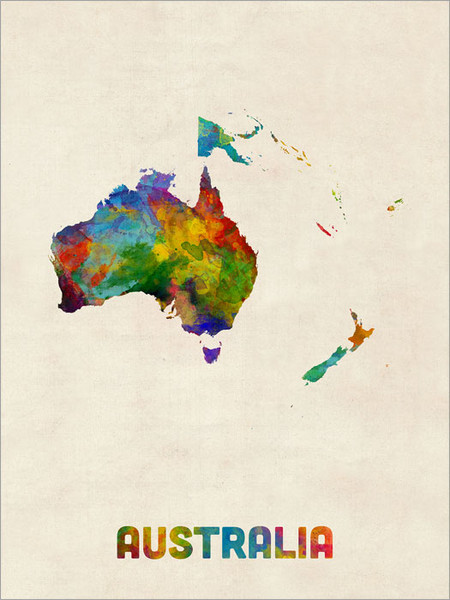 Australia Poster Art Print