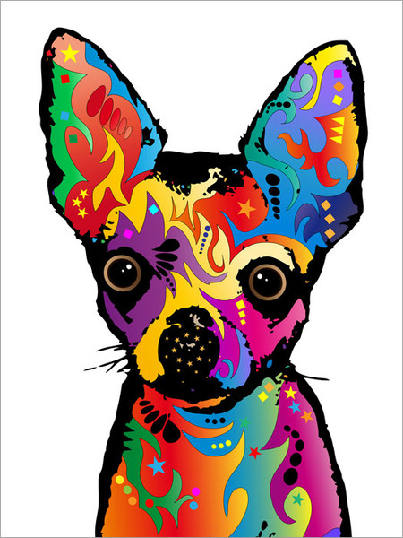 Chihuahua Poster Art Print