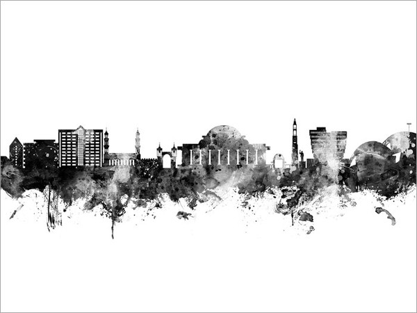 Lilongwe Malawi Skyline Cityscape Poster Art Print Lilongwe Malawi Skyline Cityscape Poster Art Print