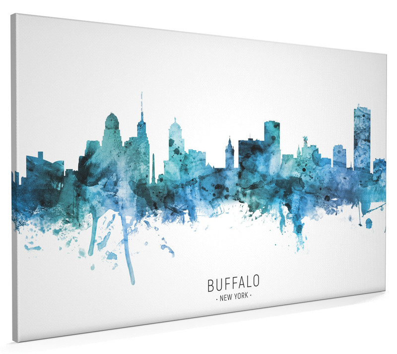 Buffalo New York Skyline #20602 - artPause