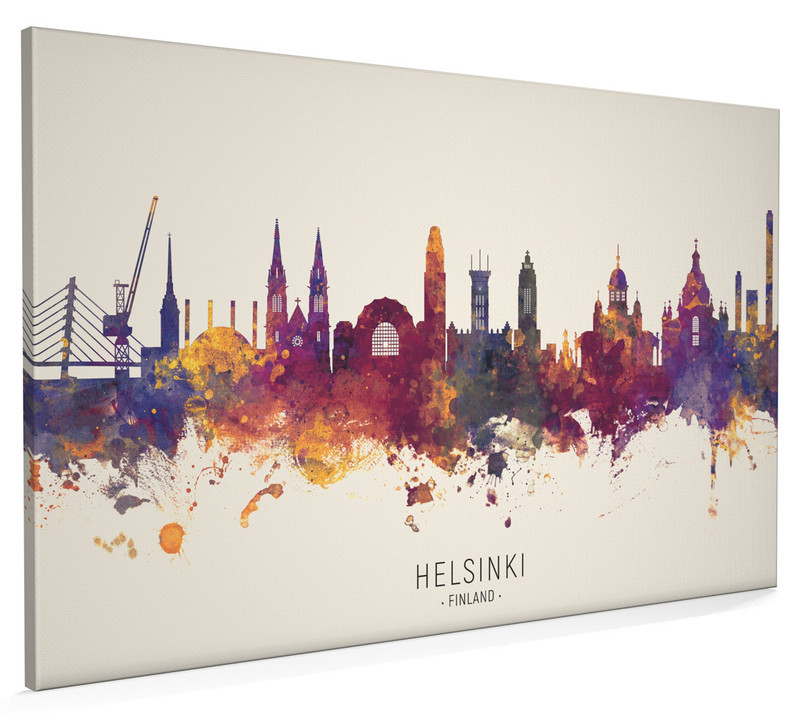 Helsinki Finland Skyline #14968 - artPause