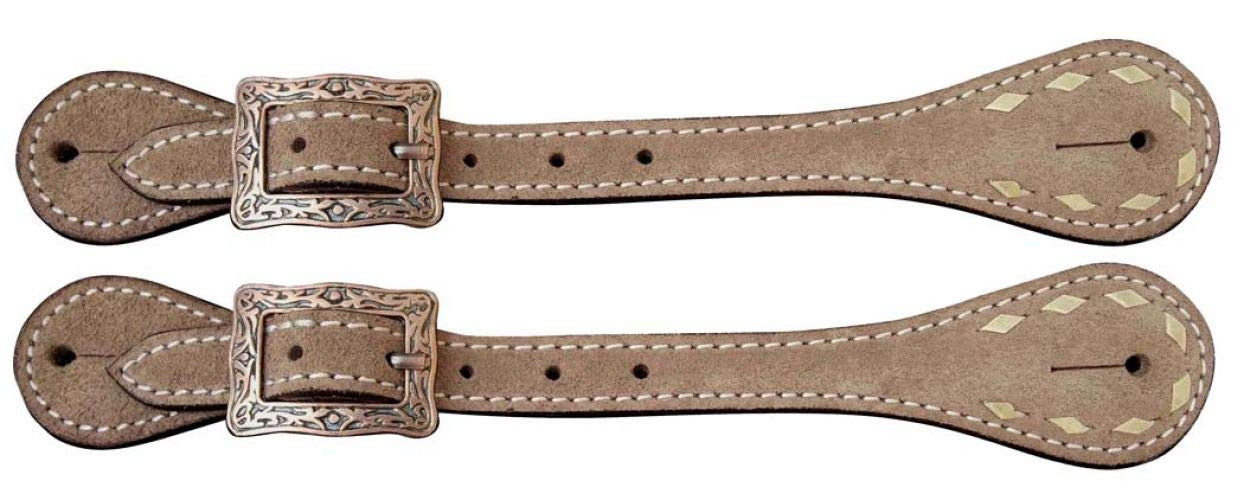 Bretelles (éperons) Pour Cheval Showman Argentine - Cuir De Vache Heritage Spur - Neuf