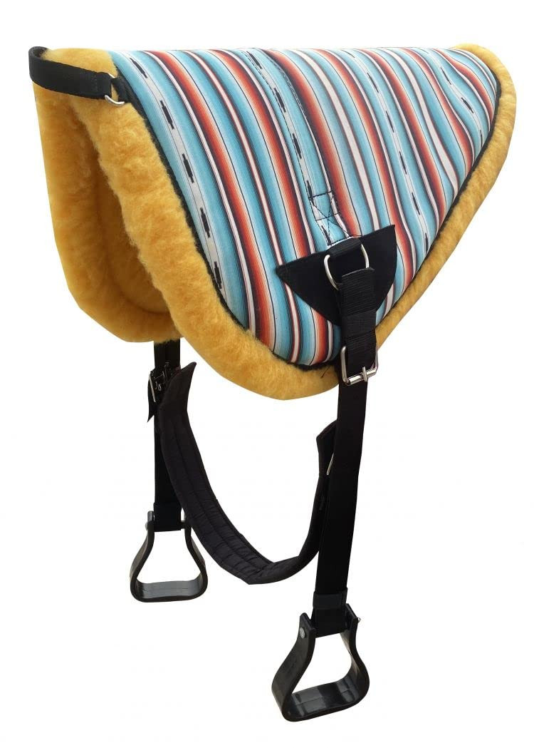 Showman ® Sunflower design bareback saddle pad main image 1