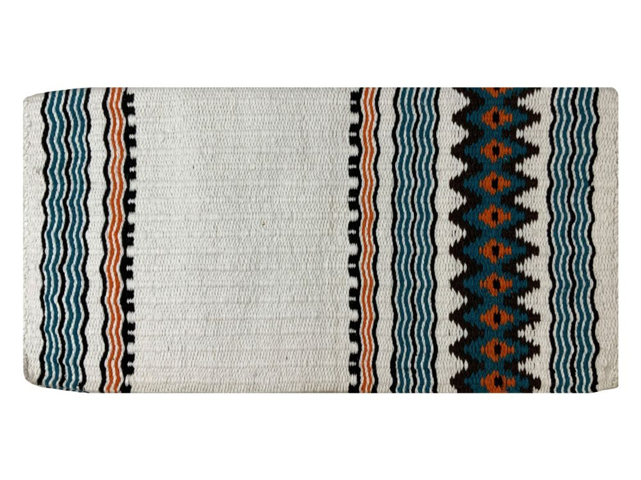 Showman 36 x 34 Wool Saddle Blanket w Navajo Design Carolina Tack Supply Inc