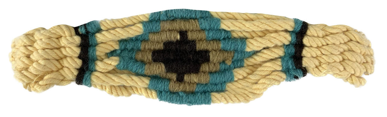 New! Showman ® Nylon bronc halter with hair on cheetah .