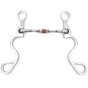 Showman Long S Shank Bit w/ Smooth Dogbone