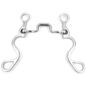 Showman Long S Shank Bit w/ Slow Twist Correction Hinge