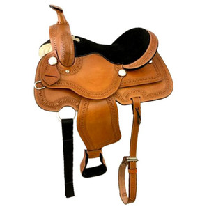 Desert Plains Economy Style Saddle - 16 Inch