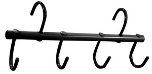 Six Hook Swivel Halter Tack Bar