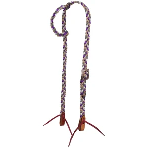 Showman Violet Valley Single Ear Mule Tape Headstall
