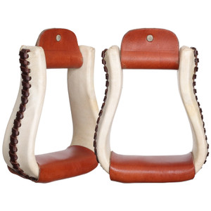 Rawhide Roper Stirrups