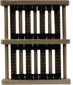 Wood & Bristle Boot Cleaner