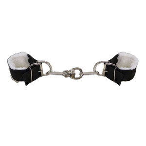 Showman Deluxe Chain Hobbles w/ Fleece Showman Deluxe Chain Hobbles w/ Fleece
