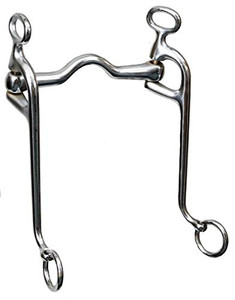 Showman Chrome Plated Walking Horse Bit w/ 5" Mouth Showman Chrome Plated Walking Horse Bit w/ 5" Mouth