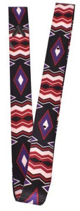Showman Nylon Tie Strap w/ Black Diamond Design Showman Nylon Tie Strap w/ Black Diamond Design