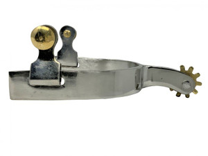 Showman Youth Chrome Plated Western Spurs Showman Youth Chrome Plated Western Spurs