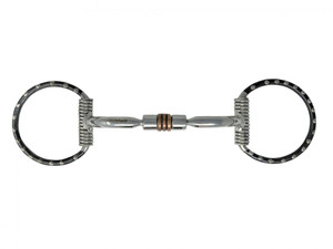 Showman Stainless Steel D-Ring Bit w/ Curved Mouth Showman Stainless Steel D-Ring Bit w/ Curved Mouth