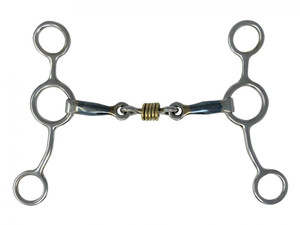 Showman Stainless Steel Junior Cowhorse Bit