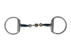 Showman Stainless Steel Eggbutt Bit w/ 3" Cheeks Showman Stainless Steel Eggbutt Bit w/ 3" Cheeks
