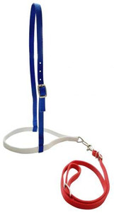 Showman Red, White & Blue Nylon Noseband Tie Down Showman Red, White & Blue Nylon Noseband Tie Down