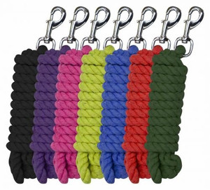 10' Braided Cotton Lead w/ Swivel Bolt Snap 10' Braided Cotton Lead w/ Swivel Bolt Snap