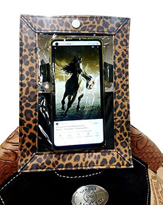 Showman Smart Phone Case w/ Cheetah Print for Saddle Showman Smart Phone Case w/ Cheetah Print for Saddle
