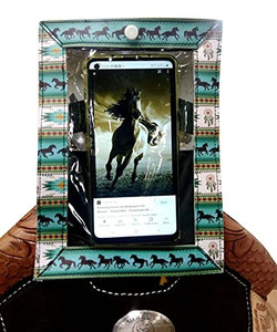 Showman Smart Phone Case w/ Southwest Design Print for Saddle Showman Smart Phone Case w/ Southwest Design Print for Saddle