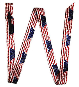 Showman American Flag Print Nylon Tie Strap Showman American Flag Print Nylon Tie Strap